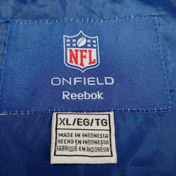 NFL Reebok Indianapolis Colts Men's Pullover Windbreaker Jacket Size XL - Picture 9 of 10